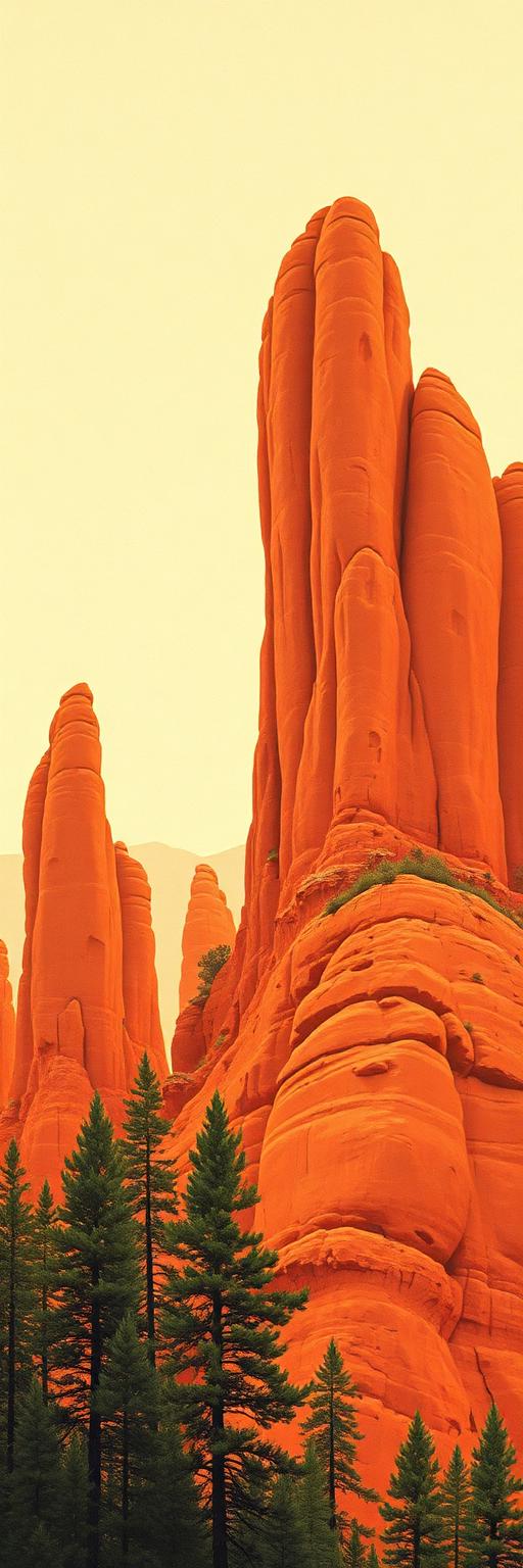 National Parks vertical canvas print collection